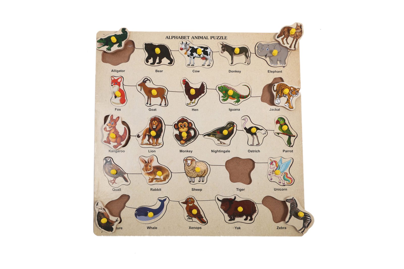 ALPHABET ANIMALS PUZZLE BOARD - Image 3