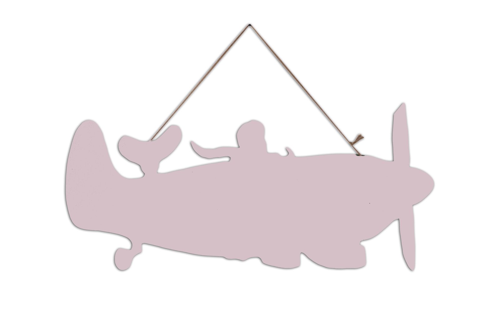 Aeroplane Double Sided Hanging Blackboard | Bluebells Toys | Sign Display Board | Wooden Board | Online Gift - Image 2