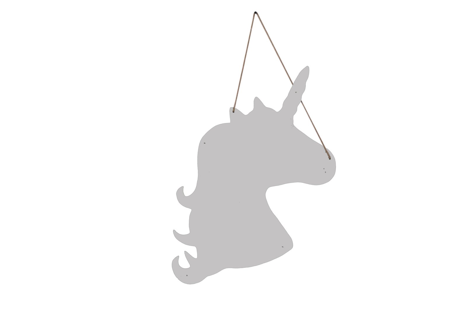 Unicorn Double Sided Hanging Blackboard | Bluebells Toys | Sign Display Board | Wooden Board | Online Gift - Image 2