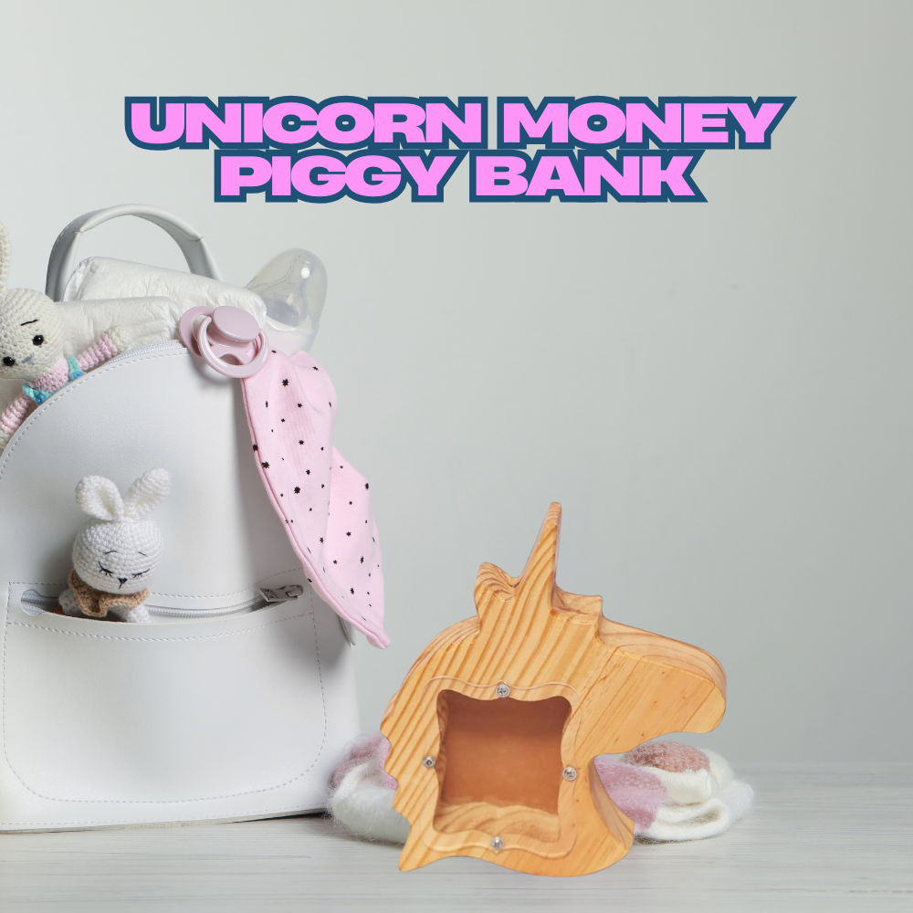 Bluebells Toys Profentix Cute Unicorn Design Money Piggy Bank for Kids Toy - Image 2