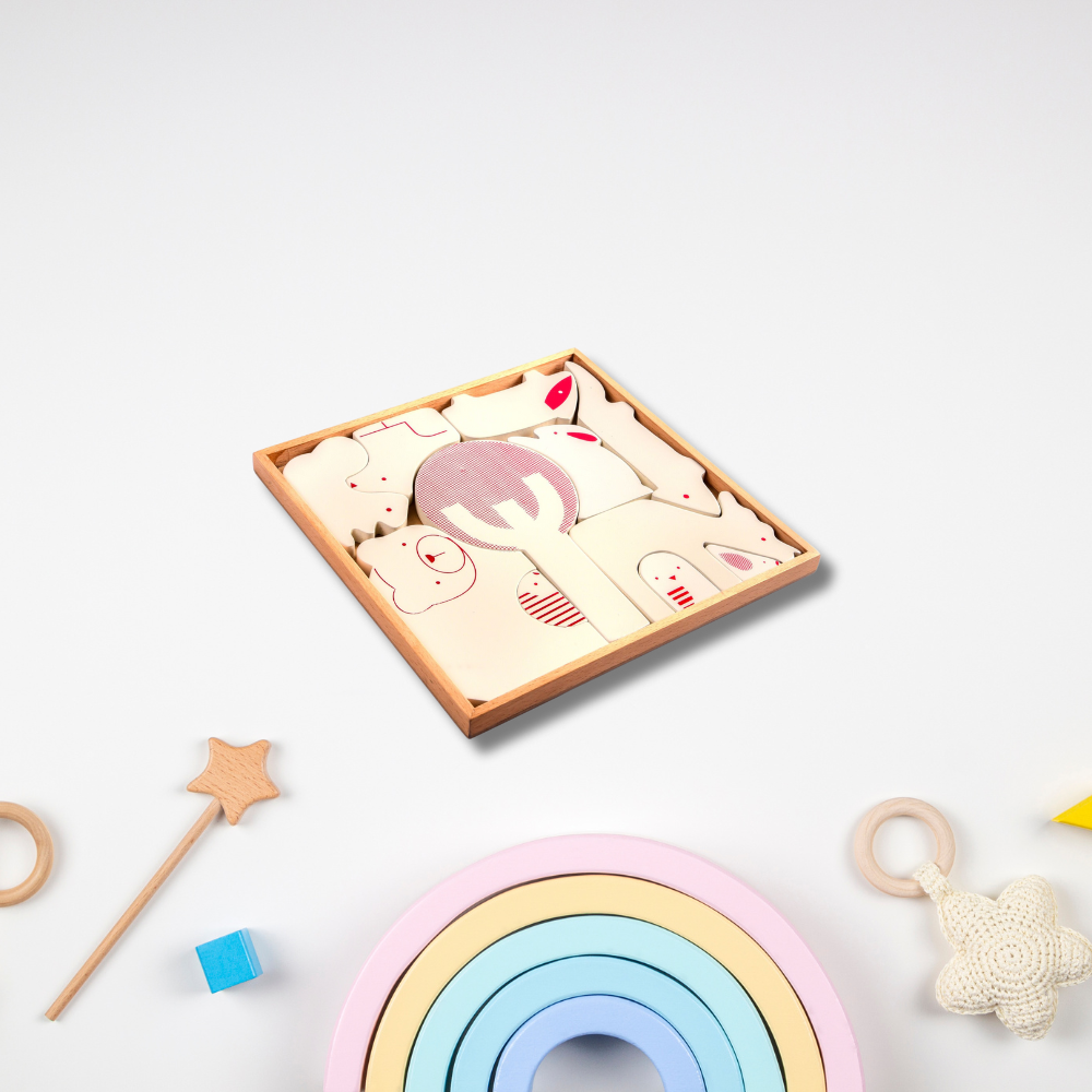 Bluebells Toys Petit Collage Jumbles Learning Educational Montessori Toy Kids for Preschool Toddler Activity - Image 3