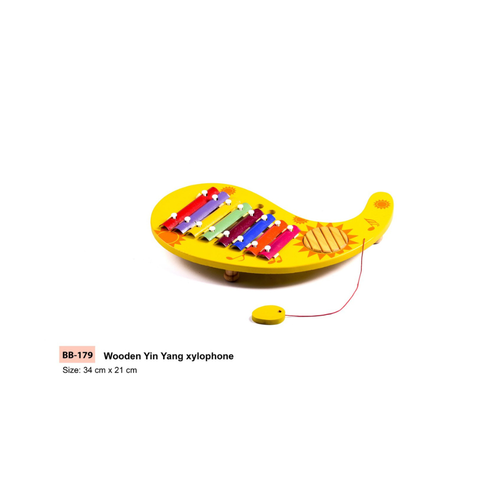 Bluebells Toys Lotone Yin Yang Musical Creative Xylophone Non-Toxic Wooden Musical Instrument for Kids - Image 6