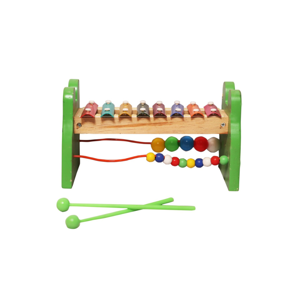 Bluebells Toys Hythm Frog Design Musical Creative Xylophone Non-Toxic Montessori Music Learning Instrument Toy for Kids - Image 6