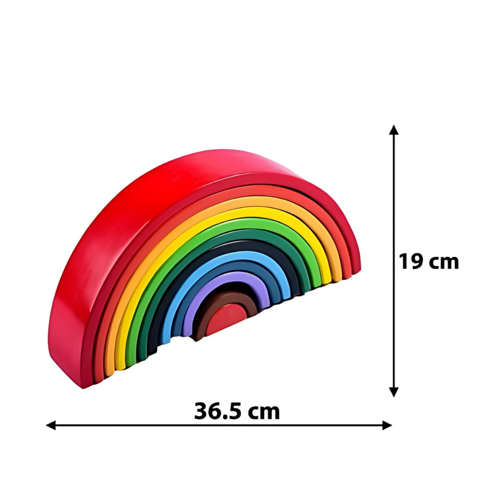 Bluebells Toys Bugz Rainbow Stacker Educational & Fun Learning Toy for Kids - Image 8