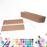 Prewriting Skills Handwriting Learning Carving Basic Lines Tracing Board - Image 3