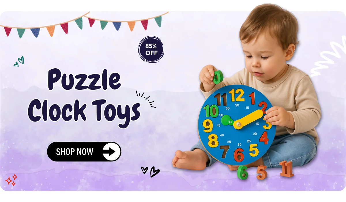 Puzzle Clock Toy