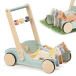 Galloping Ponies Push and Pull Activity Walker Adjustable Speed, Baby Walker - Image 2