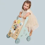 Sunshine First Steps Push Along Activity Baby Walker for Imaginative Playing
