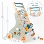 Child Develops Coordination While Having Fun Baby Walker Push Along Activity - Image 2