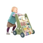 Wooden Walking Push Along Activity Baby Walker for Kids - Image 6