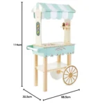 Multifunctional Children's Store Van Ice Cream Cart Trolley Baby Walker for Toddlers - Image 6