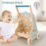 Child Develops Coordination While Having Fun Baby Walker Push Along Activity - Image 3