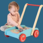 Walking Push Along Activity with Wheels Baby Walker - Image 2