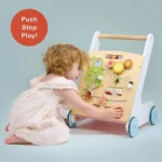 Bambino First Steps Baby Walker Push Along Activity for Imaginative Playing