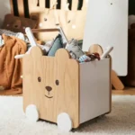 Cute Trolley Baby Walker Push Along Activity for Kids - Image 2