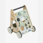 Wooden Toy Walking & Learning Push Along Activity Baby Walker - Image 5