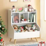 3-Tier Bookshelf Open Bookcase, for Baby Books Organizer