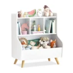 3-Tier Bookshelf Open Bookcase, for Baby Books Organizer - Image 6