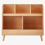 Stylish Bookshelf Open Bookcase, for Baby Books Space-Saving Storage - Image 4