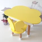 Elegant Toddler Table and Chair Set for Kids Playing Furniture