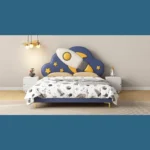 Modern Elegant Rocket Design Queen Size Bed for Children - Image 2