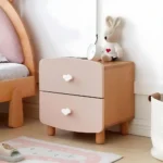 Decorative Charm Bedside Table with 2 Drawers Kids Furniture (Set OF 2) - Image 2