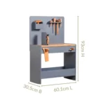 Wooden Kids Educational Pretend Carpenter Play Set - Image 5