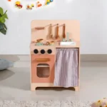 Wooden Kitchen Play Set With Utensils - Image 2