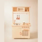 Wooden Kids Kitchen Play Set