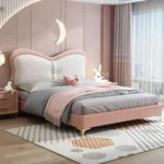 Modern Elegant Charm Queen Size Bed for Girls