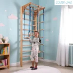 Swedish Wall Bars & Sports Complex Play Structure for Kids - Image 2