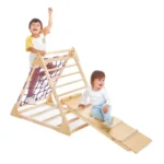 Triangle Pikler climbing Wooden Montessori Play Structure - Image 2