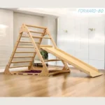 Triangle Pikler climbing Wooden Montessori Play Structure - Image 3