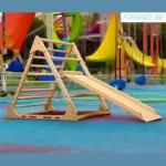 Triangle Pikler climbing Wooden Montessori Play Structure