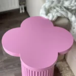 Elegant Design Coffee Table Child-Safe Montessori Activity Table for Kids (Pink) - Image 5