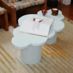 Modern Cloud Design Coffee Table for Kids - Image 2