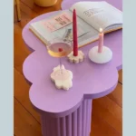 Blue Bells Toys Kid-Friendly Size & Safe Design Coffee Table for Kids (Purple) - Image 2
