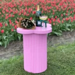 Elegant Design Coffee Table Child-Safe Montessori Activity Table for Kids (Pink)