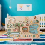 Park Design Busy Board for Kids Fine Motor Skill Development