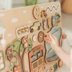 Park Design Busy Board for Kids Fine Motor Skill Development - Image 2