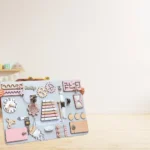 Activity Developing Toy Busy Board for Kids Fine Motor Skill Development - Image 2