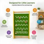 Montessori Green Pull The Nob Floor Toy for Kids - Image 2