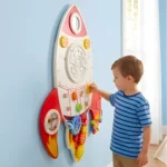 Creativity Big Rocket Wall Toy with Motor Skill Development - Image 5