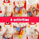 Creativity Big Rocket Wall Toy with Motor Skill Development - Image 4