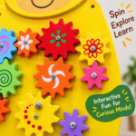 Wall Mounted Yellow Bear Wall Toy for Kids, Perfect for Homes, Schools, and Playrooms - Image 3