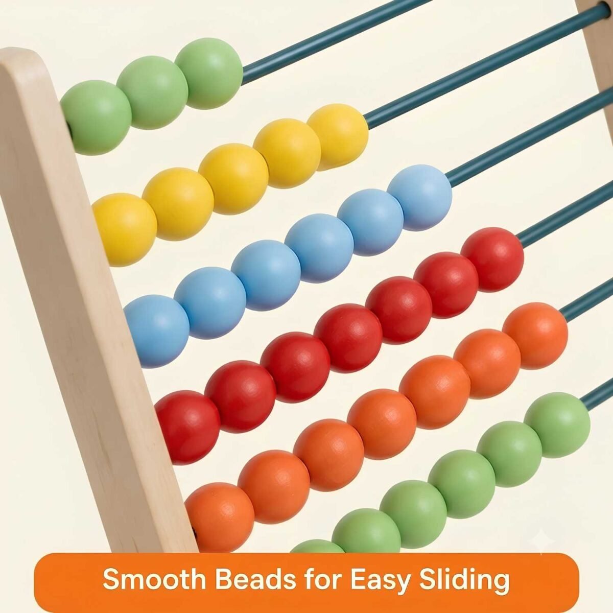 Medium Abacus with 55 Balls Educational Counting Toy - Image 2