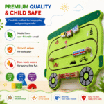 Elegant Creativity Wall Toy Train with Motor Skill Development (Set of 3) - Image 4