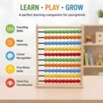 Medium Abacus with 100 Balls Educational Counting Toy - Image 5
