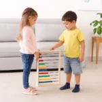 Small Abacus with 55 Balls Educational Counting Toy - Image 4