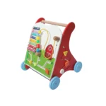 First Steps Baby Walker Toy Trolley Push Along Activity for Kids - Image 7